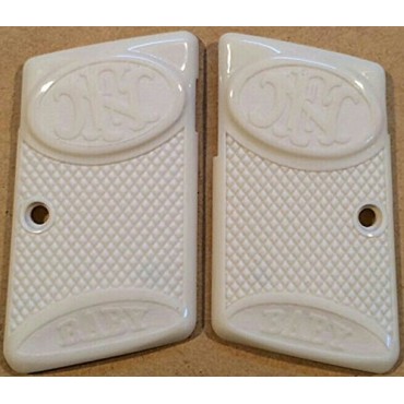 KSD Brand Browning Baby Compatible Ivory Acrylic Grips Diamond 	KSD-00611