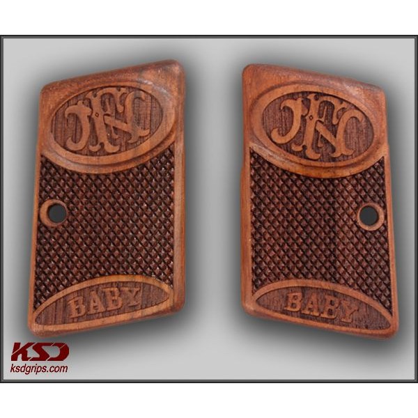 KSD Brand Browning Baby Compatible Rosewood Grips Diamond 	KSD-00654