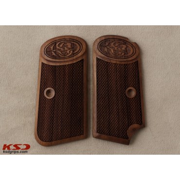 KSD Brand Browning FN 1903 Compatible Walnut Grips Diamond 	KSD-00583