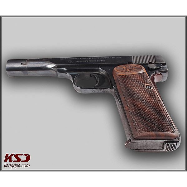 KSD Brand Browning FN 1922 Compatible Walnut Grips Diamond	KSD-00647