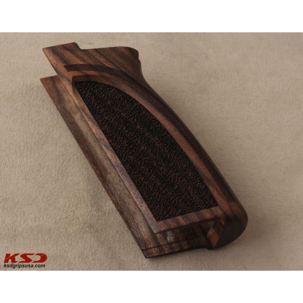 KSD Brand Browning FN HP DA / BDA9 Compatible Walnut Grips Stripled	KSD-00597