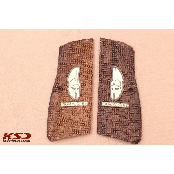 KSD Brand Browning MK3 Compatible Walnut Customizable Grips Disco	KSD-00558