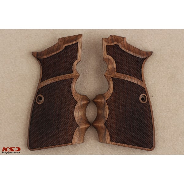 KSD Brand Browning MK3 Compatible Walnut Grips Diamond	KSD-00572