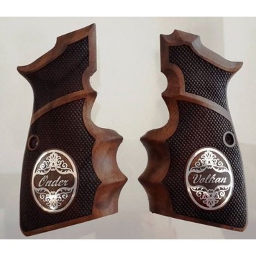 KSD Brand Browning MK3 Compatible Walnut Customizable Grips Diamond	KSD-00574