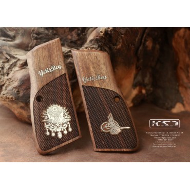 KSD Brand Browning MK3 Compatible Walnut Customizable Grips Diamond	KSD-00632