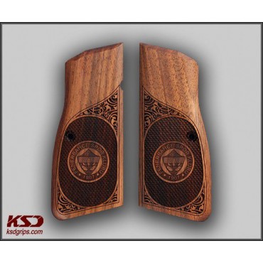 KSD Brand Browning MK3 Compatible Walnut Grips Framed	KSD-00637