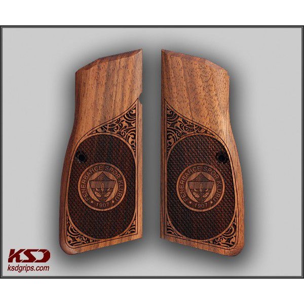 KSD Brand Browning MK3 Compatible Walnut Grips Framed	KSD-00637