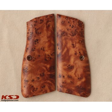 KSD Brand Browning MK3 Compatible Exotic Thuya Grips 	KSD-00564