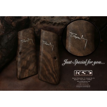 KSD Brand Browning MK3 Compatible Root Walnut Customizable Grips	KSD-00630