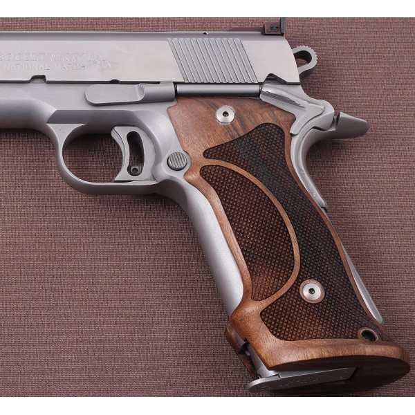 KSD Brand Colt 1911 FIT Model Compatible Walnut Grips Diamond	KSD-00762