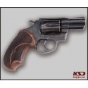 KSD Brand Colt Detective / Agent Cobra D Frame Compatible Walnut Grips Diamond	KSD-00771