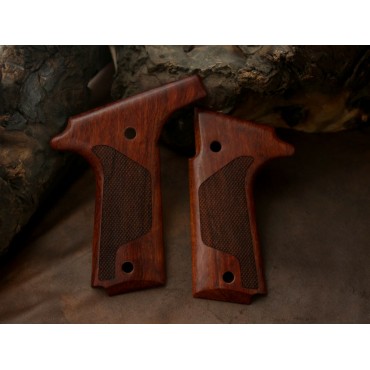 KSD Brand Colt Double Eagle Compatible Rosewood Grips Diamond	KSD-00742