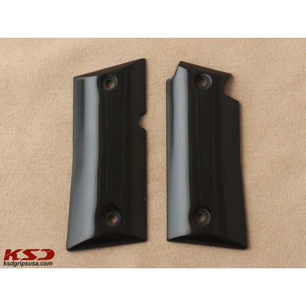 KSD Brand Colt Mustang PocketLite Compatible Black Acrylic Grips	KSD-00746