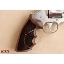 KSD Brand Colt Python (Pre 2020) Compatible Walnut Grips Double-Checkering	KSD-00766