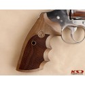 KSD Brand Colt Python (Pre 2020) Compatible Walnut Customizable Grips Diamond	KSD-00769