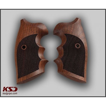 KSD Brand Colt Python (Pre 2020) Compatible Walnut Grips Diamond	KSD-00770