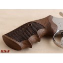 KSD Brand Colt Python (Pre 2020) Compatible Walnut Grips Dragon Skin	KSD-00776