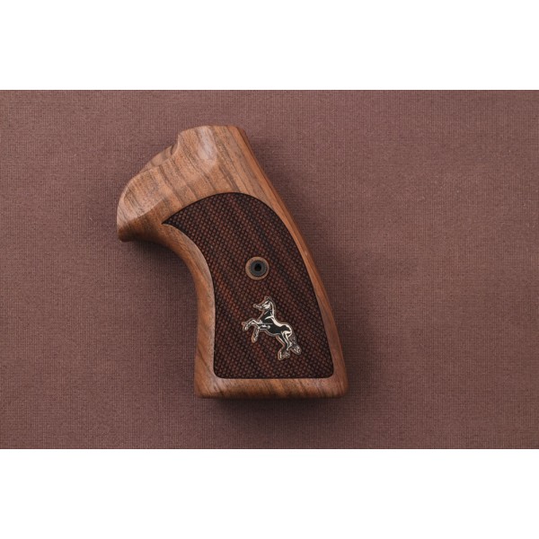 KSD Brand Colt Python (Pre 2020) Compatible Walnut Grips Diamond	KSD-00779