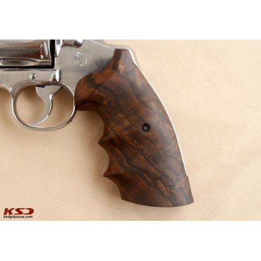 KSD Brand Colt Python (Pre 2020) Compatible Root Walnut Grips	KSD-00767