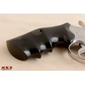 KSD Brand Colt Python (Pre 2020) Compatible Black Acrylic Grips	KSD-00768