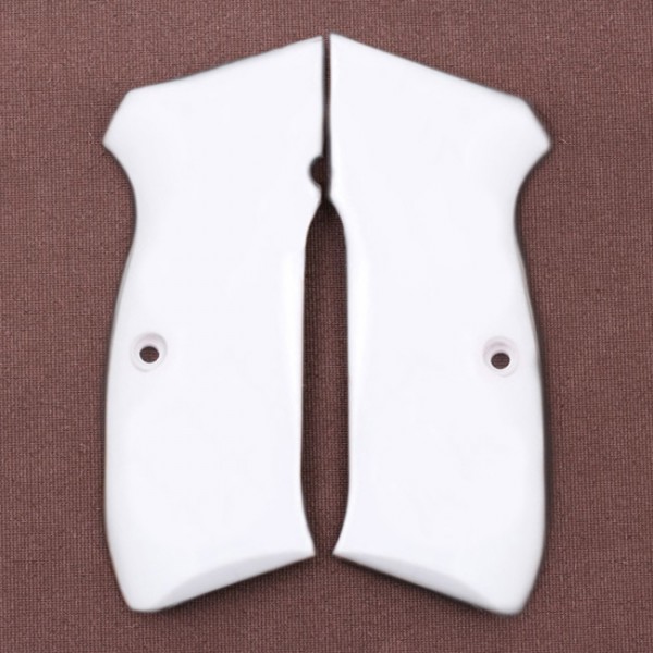 KSD Brand CZ 75, 75B, 75BD, 85 KADET SHADOW1 Compatible White Acrylic Grip	KSD-01201