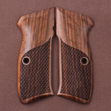 KSD Brand CZ 75, 75B, 75BD, 85 KADET SHADOW1 Compatible Walnut Grip	KSD-01164