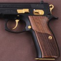 KSD Brand CZ 75, 75B, 75BD, 85 KADET SHADOW1 Compatible Walnut Grip	KSD-01164