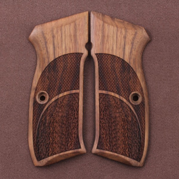 KSD Brand CZ 75, 75B, 75BD, 85 KADET SHADOW1 Compatible Walnut Grip	KSD-01165