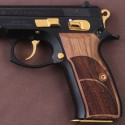 KSD Brand CZ 75, 75B, 75BD, 85 KADET SHADOW1 Compatible Walnut Grip	KSD-01165