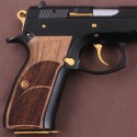 KSD Brand CZ 75, 75B, 75BD, 85 KADET SHADOW1 Compatible Walnut Grip	KSD-01165