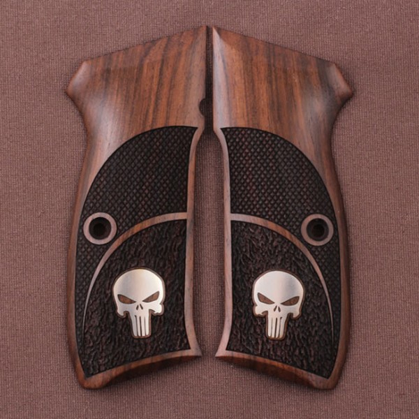 KSD Brand CZ 75, 75B, 75BD, 85 KADET SHADOW1 Compatible Walnut Grip	KSD-01167