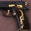 KSD Brand CZ 75, 75B, 75BD, 85 KADET SHADOW1 Compatible Walnut Grip	KSD-01169