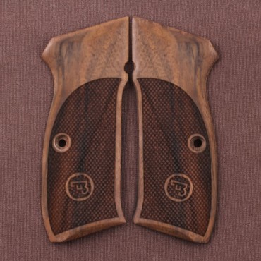 KSD Brand CZ 75, 75B, 75BD, 85 KADET SHADOW1 Compatible Walnut Grip	KSD-01173