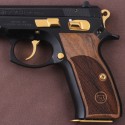 KSD Brand CZ 75, 75B, 75BD, 85 KADET SHADOW1 Compatible Walnut Grip	KSD-01173