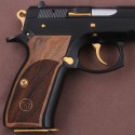 KSD Brand CZ 75, 75B, 75BD, 85 KADET SHADOW1 Compatible Walnut Grip	KSD-01173