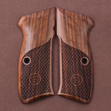 KSD Brand CZ 75, 75B, 75BD, 85 KADET SHADOW1 Compatible Walnut Grip	KSD-01174