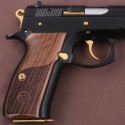 KSD Brand CZ 75, 75B, 75BD, 85 KADET SHADOW1 Compatible Walnut Grip	KSD-01174