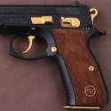 KSD Brand CZ 75, 75B, 75BD, 85 KADET SHADOW1 Compatible Walnut Grip	KSD-01176