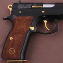 KSD Brand CZ 75, 75B, 75BD, 85 KADET SHADOW1 Compatible Walnut Grip	KSD-01176