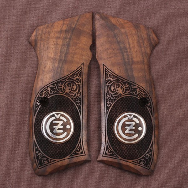 KSD Brand CZ 75, 75B, 75BD, 85 KADET SHADOW1 Compatible Walnut Grip	KSD-01178