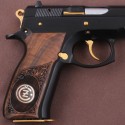 KSD Brand CZ 75, 75B, 75BD, 85 KADET SHADOW1 Compatible Walnut Grip	KSD-01178