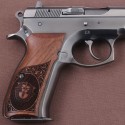 KSD Brand CZ 75, 75B, 75BD, 85 KADET SHADOW1 Compatible Walnut Grip	KSD-01185