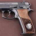 KSD Brand CZ 75, 75B, 75BD, 85 KADET SHADOW1 Compatible Walnut Grip	KSD-01186