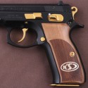 KSD Brand CZ 75, 75B, 75BD, 85 KADET SHADOW1 Compatible Walnut Grips	KSD-01215