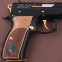 KSD Brand CZ 75, 75B, 75BD, 85 KADET SHADOW1 Compatible Walnut Grips	KSD-01218