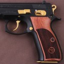 KSD Brand CZ 75, 75B, 75BD, 85 KADET SHADOW1 Compatible Rosewood Grip	KSD-01177