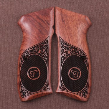 KSD Brand CZ 75, 75B, 75BD, 85 KADET SHADOW1 Compatible Rosewood Grip	KSD-01194