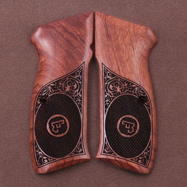 KSD Brand CZ 75, 75B, 75BD, 85 KADET SHADOW1 Compatible Rosewood Grip	KSD-01194