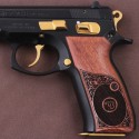 KSD Brand CZ 75, 75B, 75BD, 85 KADET SHADOW1 Compatible Rosewood Grip	KSD-01194