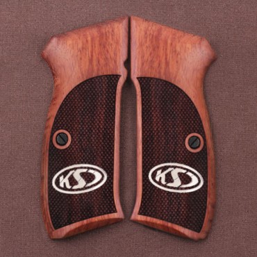 KSD Brand CZ 75, 75B, 75BD, 85 KADET SHADOW1 Compatible Rosewood Grip	KSD-01219